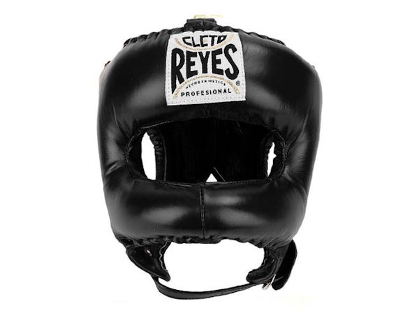 Cleto Reyes Traditional Pro Head Guard Pointed Nylon Bar Black